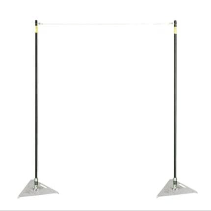 G Tee Pitching Sticks 48" (122cm) Height Baseball/Softball Pro Base | Flexible String | Stainless Steel Aluminum Base | Best Tee for All Ages (48" (122cm) Height, Pro 16" (41cm) Base Size)