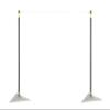 G Tee Pitching Sticks 48" (122cm) Height Baseball/Softball Pro Base | Flexible String | Stainless Steel Aluminum Base | Best Tee for All Ages (48" (122cm) Height, Pro 16" (41cm) Base Size) view 1