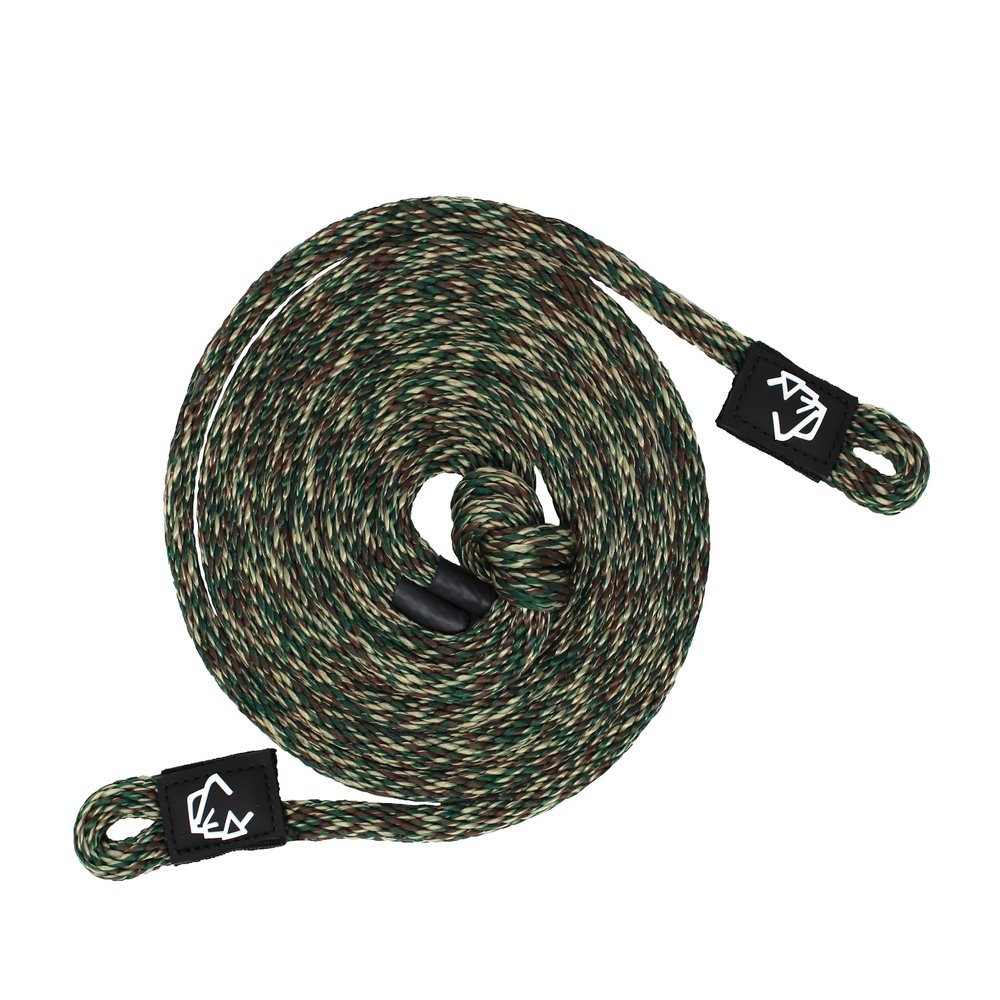 1/2" x 10' Camo Solid Braid Fender Line (Sold in Pairs) - Made in USA