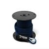 1/4" x 400' Navy Solid Braid Nylon Anchor Line w/Thimble - Made in USA view 1