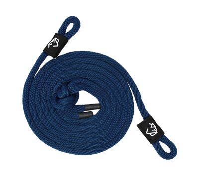 1/2" x 12' Navy Solid Braid Fender Line (Sold in Pairs) - Made in USA