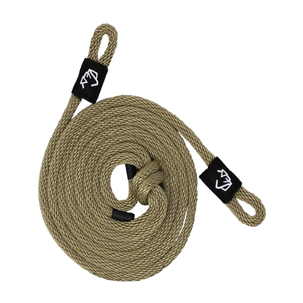 1/2" x 10' Jute Solid Braid Fender Line (Sold in Pairs) - Made in USA