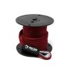 1/2" x 50' Burgundy Solid Braid Nylon Anchor Line w/Thimble - Made in USA view 1