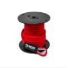 1/2" x 300' Red Solid Braid Nylon Anchor Line w/Thimble - Made in USA view 1