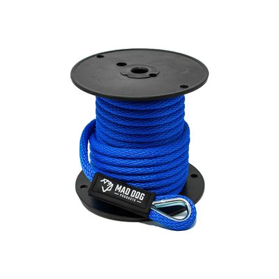 1/4" x 400' Royal Solid Braid Nylon Anchor Line w/Thimble - Made in USA