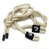 3/8" x 10' Gold Braid Double Braid Fender Line (Sold in Pairs) - Made in USA view 2