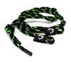 1/2" x 10' Black/Lime Solid Braid Fender Line (Sold in Pairs) - Made in USA view 2