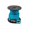 1/4" x 250' Aqua Solid Braid Nylon Anchor Line w/Thimble - Made in USA view 1