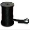 1/2" x 150' Black Double Braid Nylon Anchor Line w/Thimble - Made in USA view 1