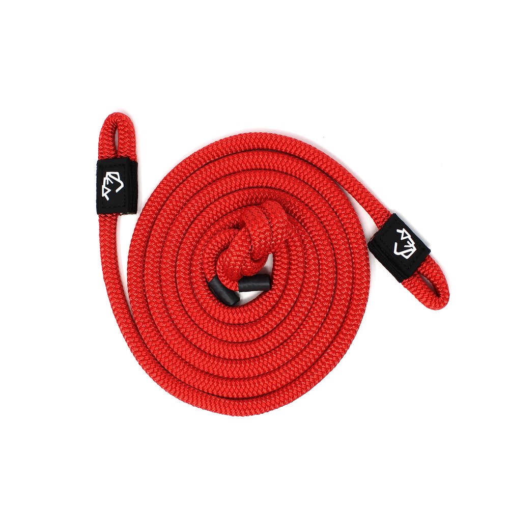 1/2" x 8' Red Double Braid Fender Line (Sold in Pairs) - Made in USA