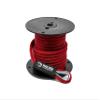 1/4" x 300' Burgundy Solid Braid Nylon Anchor Line w/Thimble - Made in USA view 1