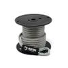 1/2" x 400' Silver Solid Braid Nylon Anchor Line w/Thimble - Made in USA view 1