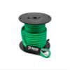 1/2" x 300' Green Solid Braid Nylon Anchor Line w/Thimble - Made in USA view 1