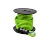 1/2" x 200' Lime Solid Braid Nylon Anchor Line w/Thimble - Made in USA view 1