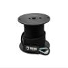 5/8" x 400' Black Solid Braid Nylon Anchor Line w/Thimble - Made in USA view 1