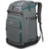 SEMSTY Ski Boot Bag, 55L Waterproof Ski and Snowboard Boots Travel Backpack for Skis, Snowboard, Ski Helmet, Goggles, Gloves & Accessories (Grey) view 1