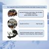 Crampons Ice Cleats Traction Snow Grips for Shoes and Boots Anti Slip Stainless Steel 28 Spikes Ice Crampons for Men Women Kids - Microspikes for Hiking, Walking, Climbing, Jogging, Ice Fishing Snow view 2