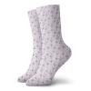 GULTMEE Ballerina Fashion Compression Socks,Pasteld Continuous Feminine Of Ballet Dancers,Performance Polyester Cushioned Athletic Crew Socks for Running,Athletic,Baby Pink Lavender -12 inch view 1