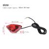 Kuuleyn 6-80v Universal Electric Bike Rear Tail Safety Light,Bike Tail Light,Scooter Lights Scooter Warning Brake Plastic Lamp for Night Riding Cycling Diy Accessory view 2