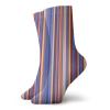 GULTMEE Funny Compression Socks Women and Men,Gradient Color Vertical Stripes Lines Art Retro Graphic Display,Best for Circulation,Running,Athletic,Nurse,Travel, -12 inch view 1