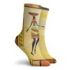 GULTMEE Afro Decor Fashion Compression Socks,African Girl Dressed Ethnic Under Sun,Performance Polyester Cushioned Athletic Crew Socks for Running,Athletic,Multi -12 inch view 2