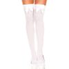WEISUO Women's Bow Thigh High Stockings Nylon Socks for Women Halloween Cosplay Costume Party Accessory view 1