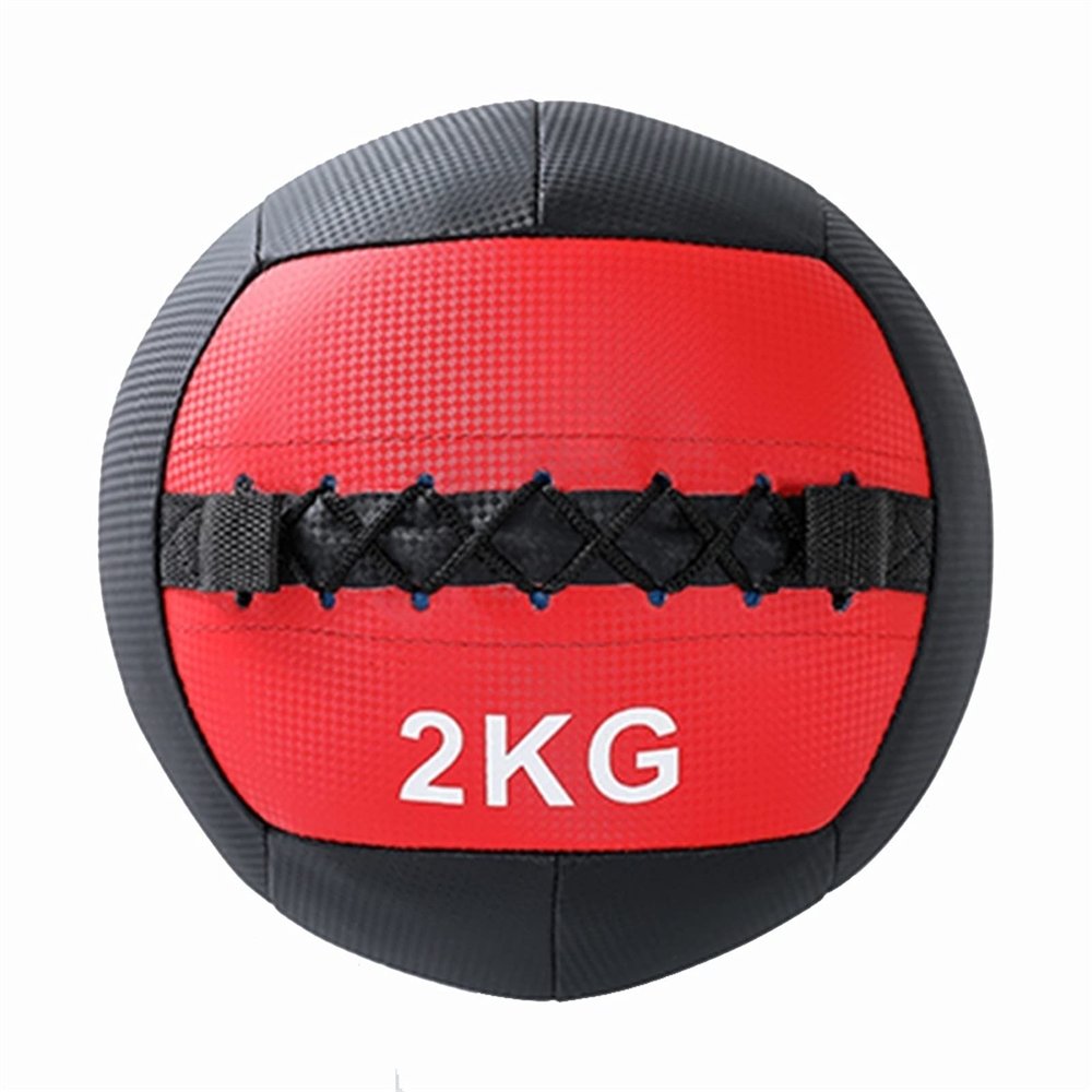 Medicine Ball PVC Wall Ball Slam Ball, Home Gym Strength and Physical Training Soft Medicine Ball, Fitness Equipment, Cross Training Aerobic Exercise Fitness Equipment (Size : 2KG/4.4LB)