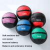 Medicine Ball Soft Medicine Ball, Artificial Leather Squash Fitness Ball, Used for Muscle Training, Aerobic Exercise, Resistance Training, 8 Weights, 2-12KG (Size : 2KG/4.4LB) view 3