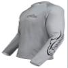 Fishoholic UPF 50 Performance Fishing Shirt - Long Sleeve - Loose Keg Fit - Breathable Quick Dry Sun Protection view 1