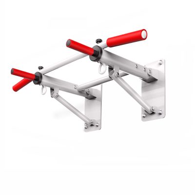 Pull-Up Bar Wall-Mounted Steel Pull-up Bar, Male and Female Wall Horizontal Bars, Can Hang Resistance Ropes, Sandbags, Load 300kg/661ib (Color : White)