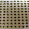 2mm 3mm 4mm 5mm 6mm 7mm 8mm Yellow 3D Soft Holographic Fishing Lure Jig Fly Tying Material Craft Doll DIY Eyes (300pcs 2mm) view 1
