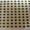 2mm 3mm 4mm 5mm 6mm 7mm 8mm Yellow 3D Soft Holographic Fishing Lure Jig Fly Tying Material Craft Doll DIY Eyes (310pcs 6mm)