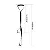 Dokoshia Kayak Stand Up Assist Strap Canoe Drag Handles Adjustable Boat Waterski Ropes SUP Pulling Cord Kayak Standing Aid Dragging Accessories for Kayaker 2 Pieces view 2