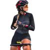 CYTSH Triathlon Women's Long-sleeved Bicycle Racing Suits Tights Jumpsuit Cycling Bike Wear Swimsuit (Color : 6, Size : XS) view 1