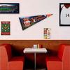 Denver Broncos 3 Time Bowl Champions Pennant Banner Flag view 3