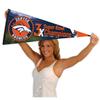 Denver Broncos 3 Time Bowl Champions Pennant Banner Flag view 4
