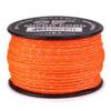 Atwood Rope MFG Tactical Nylon/Polyester Micro Utility Cord Reflective 1.18mm X 125ft Reusable Spool | Fishing Gear, Jewelry Making, Camping Accessories (ARM-Micro125Reflect-NeonOrange1) view 1