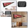 San Francisco 49ers 5 Time Bowl Champions Pennant Banner Flag view 4