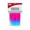 Bohning 4" Traditional Arrow Wraps, Standard, Cool Blue view 2