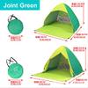 UPF 50+ Pop Up Beach Tent Sun Shelter Portable Anti UV Sun Shade Shelter for 1~3 Person Outdoor Activities Camping Fishing Hiking Picnic Touring (Joint Green, Large w/o Shapes) view 3