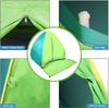 UPF 50+ Pop Up Beach Tent Sun Shelter Portable Anti UV Sun Shade Shelter for 1~3 Person Outdoor Activities Camping Fishing Hiking Picnic Touring (Joint Green, Nomal w/Shapes) view 2