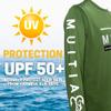 Fishing Shirts for Men,UPF50 Sun Protection Long Sleeve,Quick Dry Dri Fit Apparel, Wicking Rash Gaurd, Fishing Clothes (Medium, Green) view 4