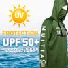 Fishing Shirts for Men,UPF50 Hooded Long Sleeve with Gaiter, Sun Protection Dry Fit Apparel, Cooling Moisture Wicking with Face Mask, Fishing Clothes for Men (Medium, Green) view 2
