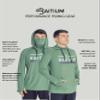 Fishing Shirts for Men,UPF50 Hooded Long Sleeve with Gaiter, Sun Protection Dry Fit Apparel, Cooling Moisture Wicking with Face Mask, Fishing Clothes for Men (Medium, Green) view 3