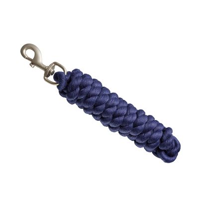 Bitz Basic Horse Lead Rope (One Size) (Navy)