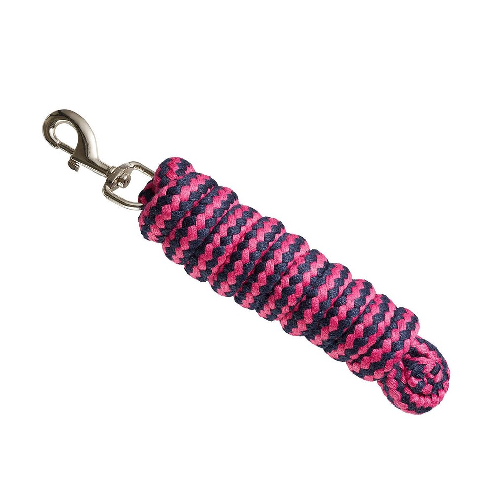 Bitz Two Tone Horse Lead Rope (One Size) (Pink/Navy)