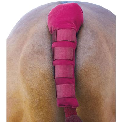 Bitz Padded Horse Tail Guard (One Size) (Pink)