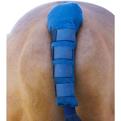 Bitz Padded Horse Tail Guard (One Size) (Navy)