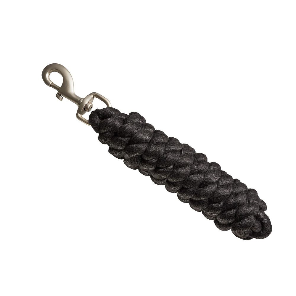 Bitz Basic Horse Lead Rope (One Size) (Black)