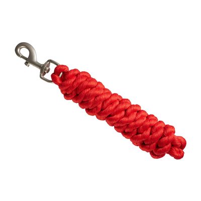 Bitz Basic Horse Lead Rope (One Size) (Red)